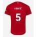 Liverpool Ibrahima Konate #5 Replika Hemma matchkläder 2023-24 Korta ärmar